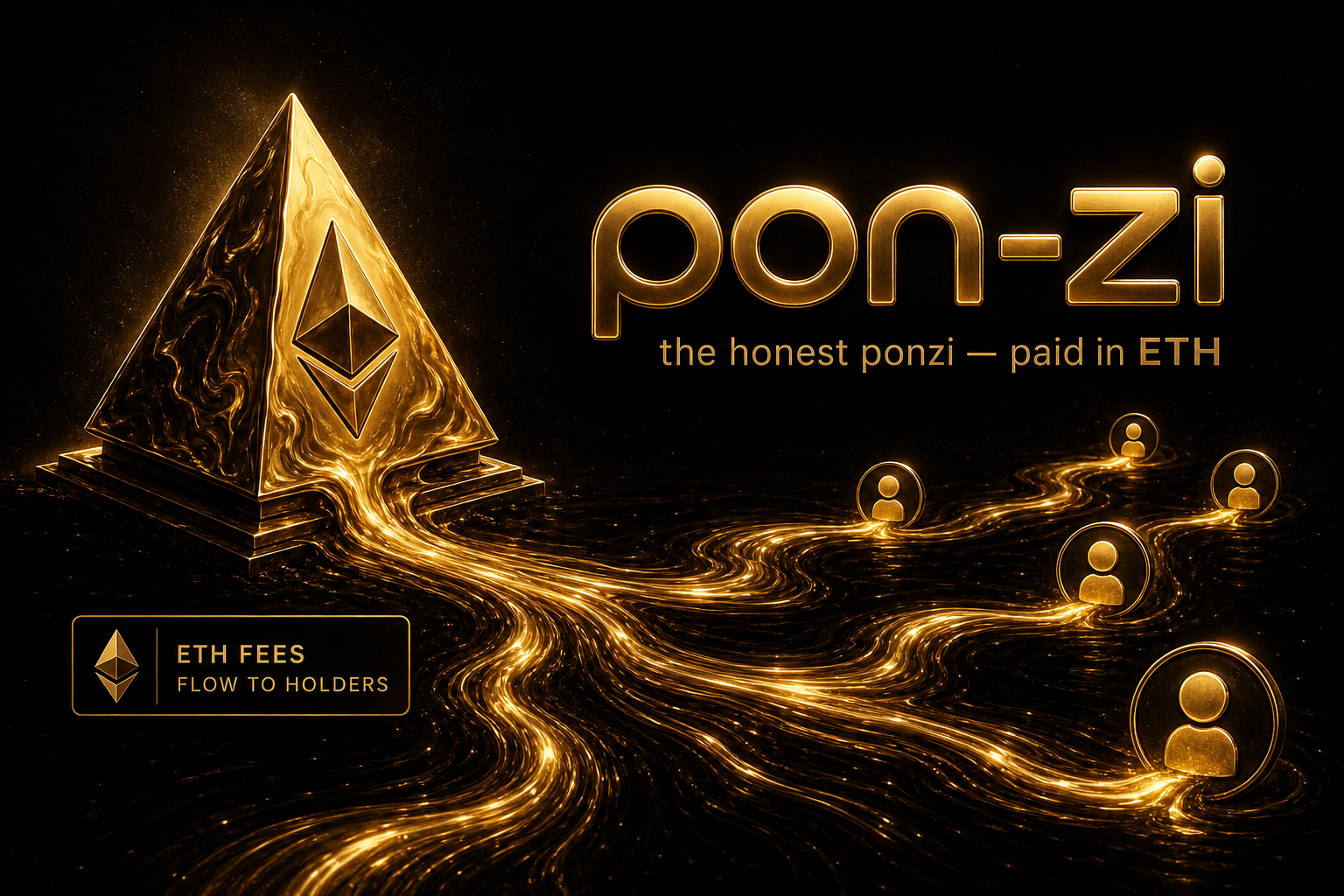 pon-zi — the honest ponzi, paid in ETH